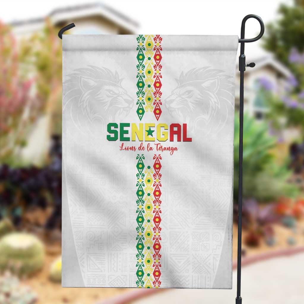 Senegal Football Garden Flag Go Champions Lions de la Teranga - African Pride