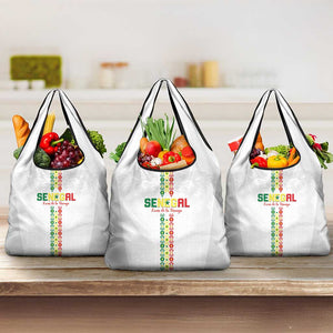 Senegal Football Grocery Bag Go Champions Lions de la Teranga - African Pride