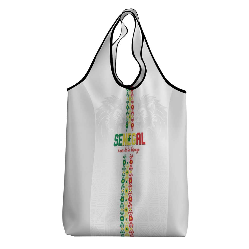 Senegal Football Grocery Bag Go Champions Lions de la Teranga - African Pride
