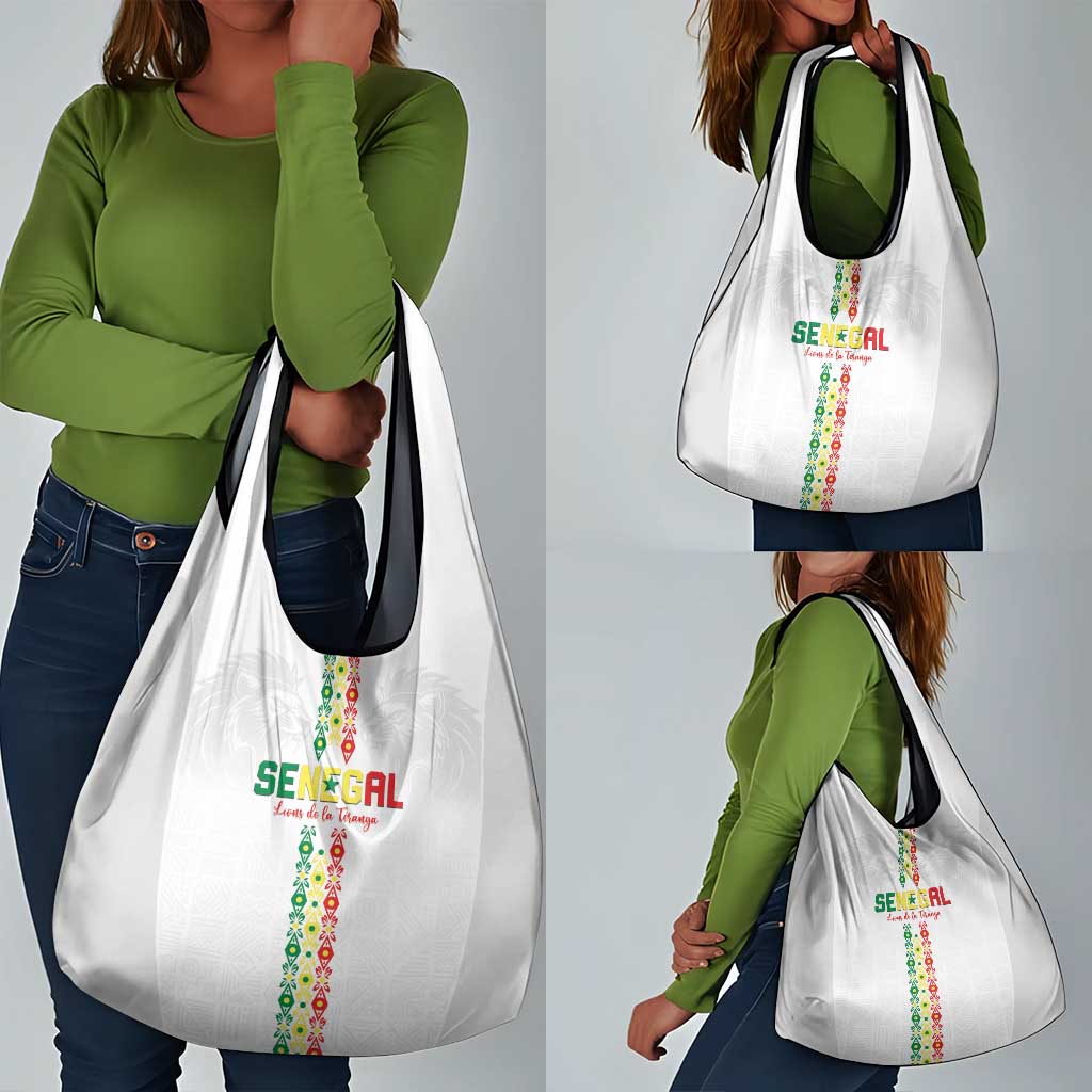Senegal Football Grocery Bag Go Champions Lions de la Teranga - African Pride