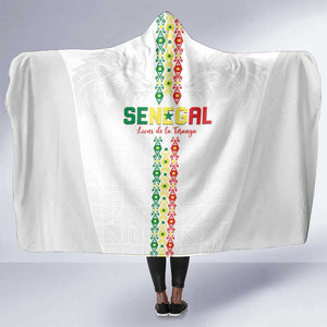 Senegal Football Hooded Blanket Go Champions Lions de la Teranga - African Pride
