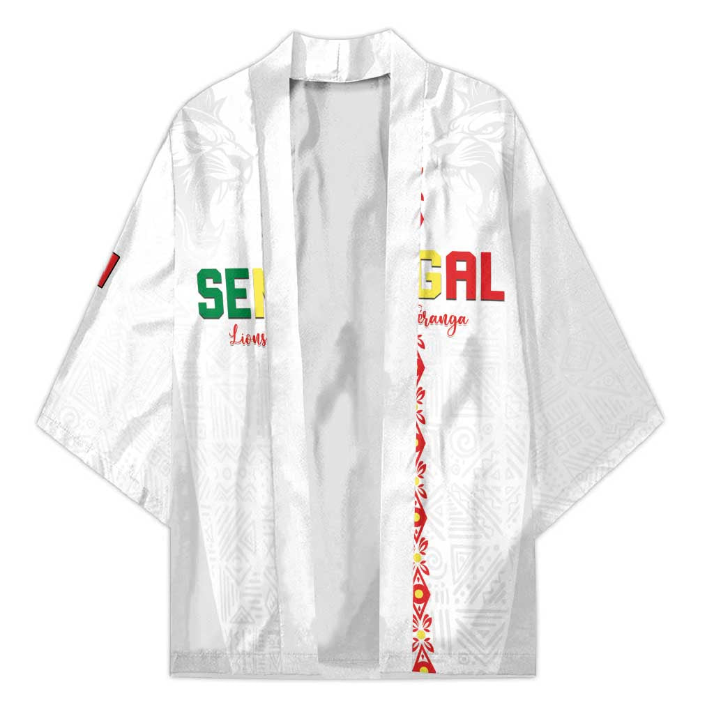 Custom Senegal Football Kimono Go Champions Lions de la Teranga - African Pride