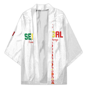 Custom Senegal Football Kimono Go Champions Lions de la Teranga - African Pride