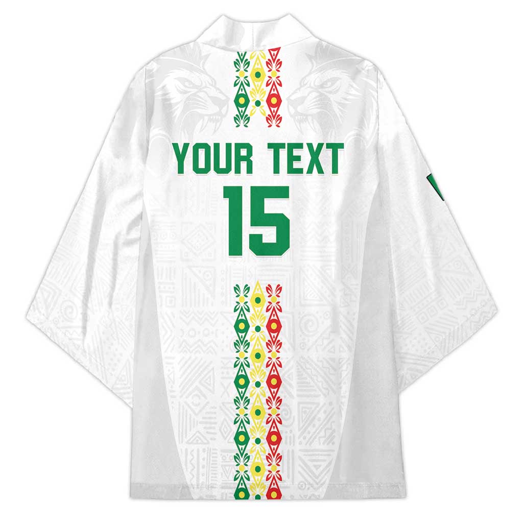Custom Senegal Football Kimono Go Champions Lions de la Teranga - African Pride