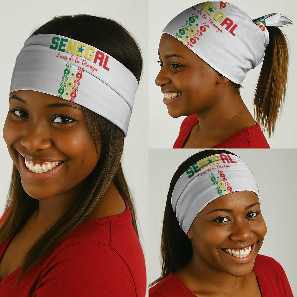 Senegal Football Neck Gaiter Go Champions Lions de la Teranga - African Pride