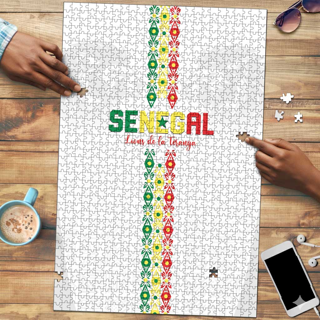 Senegal Football Puzzle Go Champions Lions de la Teranga - African Pride