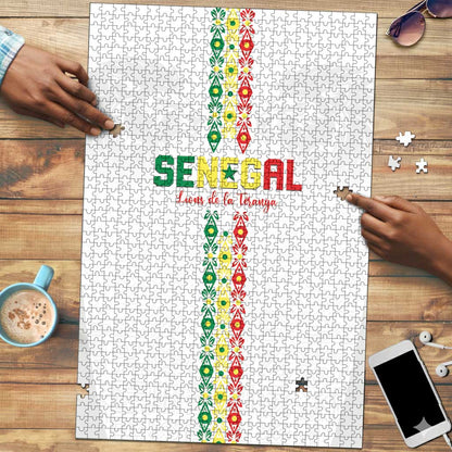Senegal Football Puzzle Go Champions Lions de la Teranga - African Pride