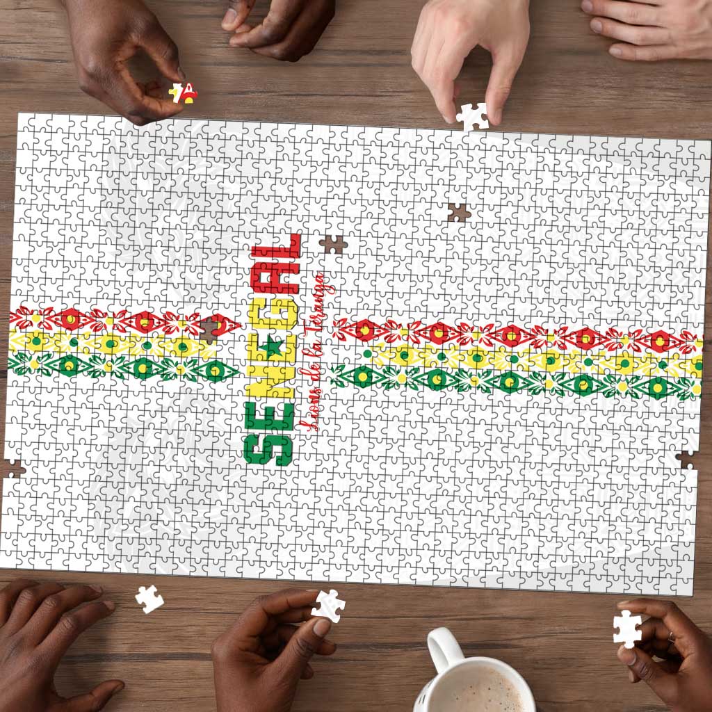 Senegal Football Puzzle Go Champions Lions de la Teranga - African Pride