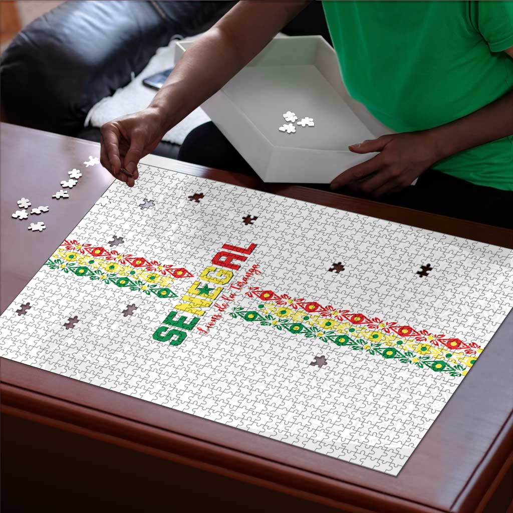 Senegal Football Puzzle Go Champions Lions de la Teranga - African Pride