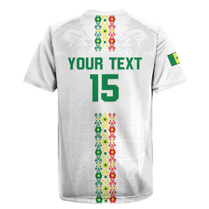 Custom Senegal Football Rugby Jersey Go Champions Lions de la Teranga LT15