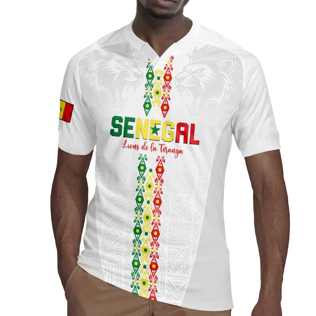 Custom Senegal Football Rugby Jersey Go Champions Lions de la Teranga LT15
