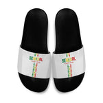 Senegal Football Slide Sandals Go Champions Lions de la Teranga - African Pride
