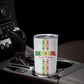 Custom Senegal Football Tumbler Cup Go Champions Lions de la Teranga - African Pride