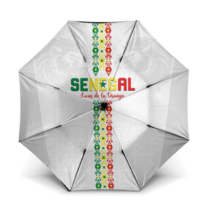 Senegal Football Umbrella Go Champions Lions de la Teranga - African Pride