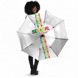 Senegal Football Umbrella Go Champions Lions de la Teranga - African Pride