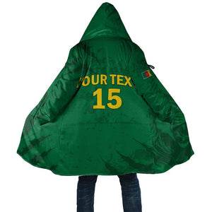 Custom Cameroon Football Cloak Go Les Lions Indomptables Go - African Pride