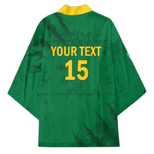 Custom Cameroon Football Kimono Go Les Lions Indomptables Go - African Pride