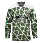 Custom Nigeria Football Hockey Jersey Come On Super Eagles - African Pride