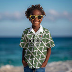 Custom Nigeria Football Kid Hawaiian Shirt Come On Super Eagles LT15