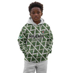 Custom Nigeria Football Kid Hoodie Come On Super Eagles - African Pride