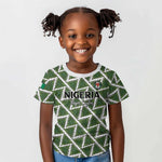 Custom Nigeria Football Kid T shirt Come On Super Eagles LT15