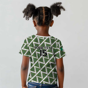 Custom Nigeria Football Kid T shirt Come On Super Eagles LT15