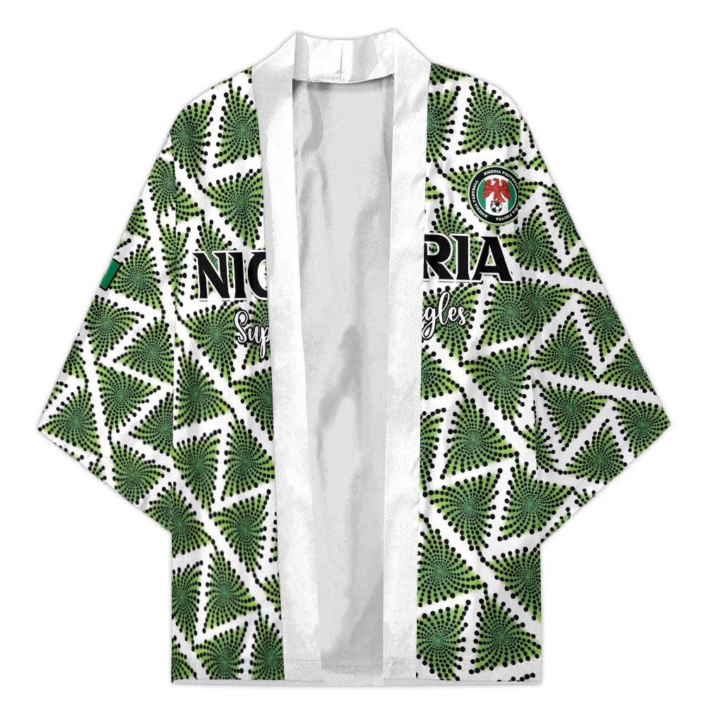 Custom Nigeria Football Kimono Come On Super Eagles - African Pride
