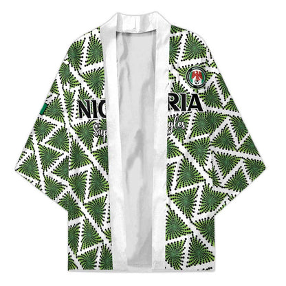 Custom Nigeria Football Kimono Come On Super Eagles - African Pride