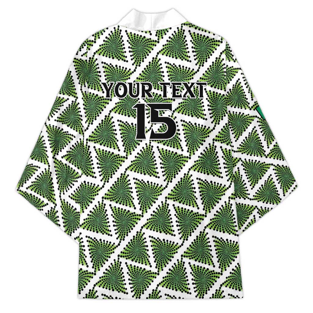 Custom Nigeria Football Kimono Come On Super Eagles - African Pride