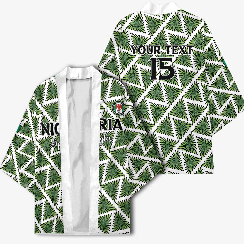 Custom Nigeria Football Kimono Come On Super Eagles - African Pride