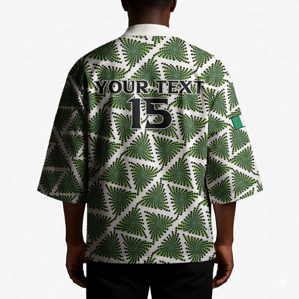 Custom Nigeria Football Kimono Come On Super Eagles - African Pride