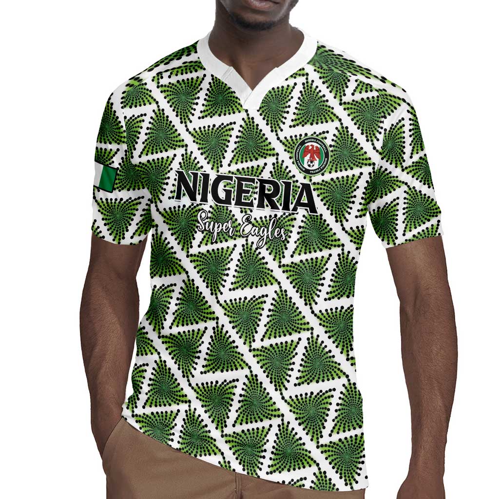 Custom Nigeria Football Rugby Jersey Come On Super Eagles LT15