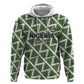 Custom Nigeria Football Zip Hoodie Come On Super Eagles - African Pride