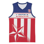 Custom Liberia Football Basketball Jersey Sporty Style LT15