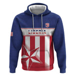 Custom Liberia Football Hoodie Sporty Style