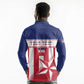 Custom Liberia Football Long Sleeve Polo Shirt Sporty Style