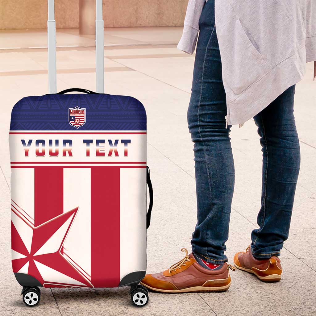 Custom Liberia Football Luggage Cover Sporty Style