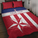 Custom Liberia Football Quilt Bed Set Sporty Style