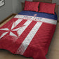 Custom Liberia Football Quilt Bed Set Sporty Style