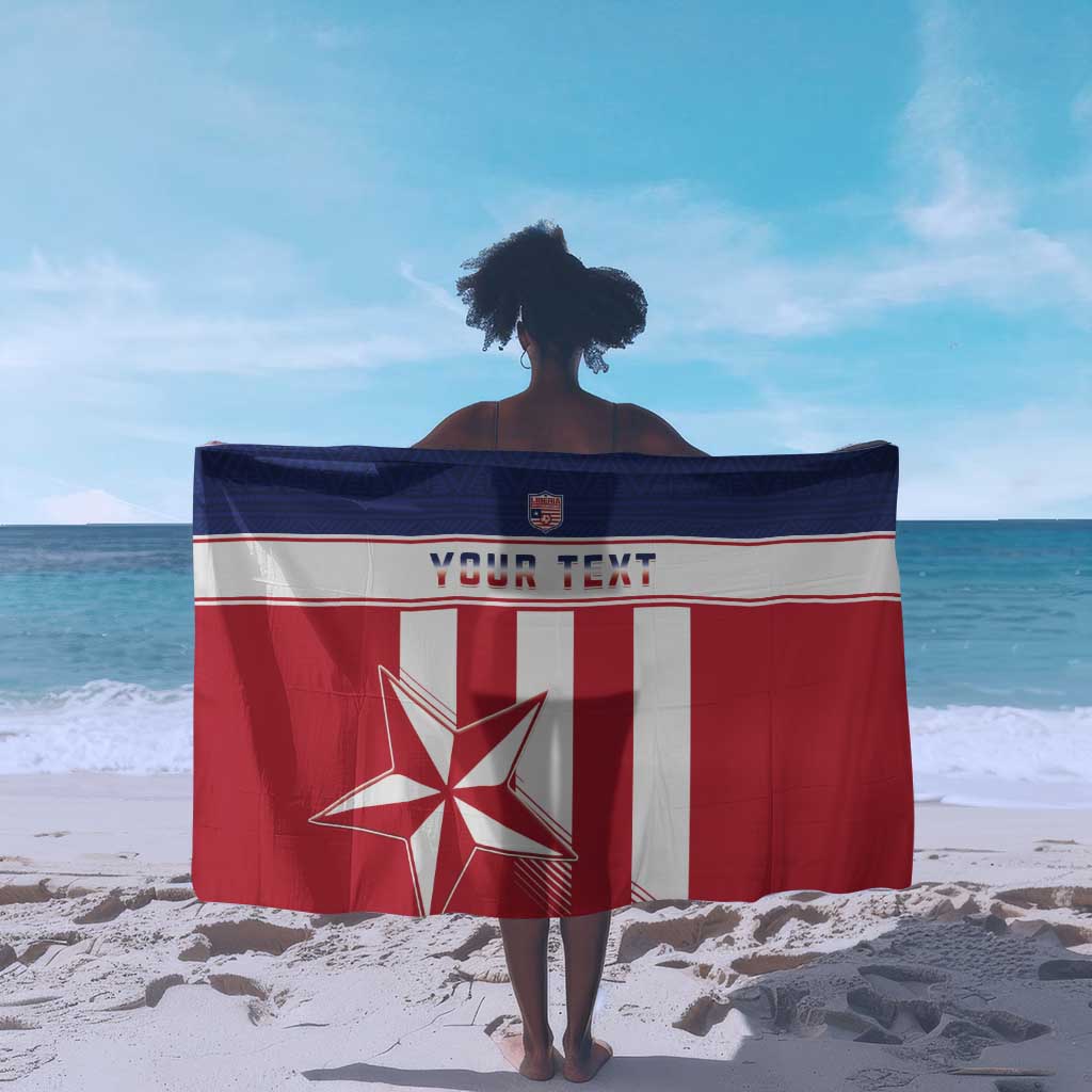 Custom Liberia Football Sarong Sporty Style