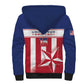 Custom Liberia Football Sherpa Hoodie Sporty Style