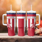 Custom Liberia Football Tumbler With Handle Sporty Style