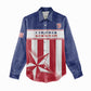 Custom Liberia Football Women Casual Shirt Sporty Style LT15