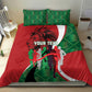 Personalised Athletics Kenya Bedding Set Kente Pattern