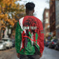 Personalised Athletics Kenya Long Sleeve Shirt Kente Pattern