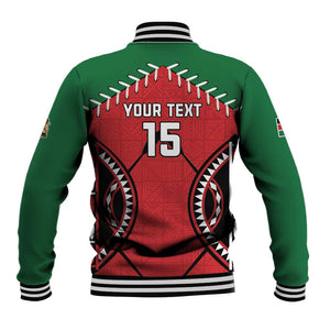 Custom Kenya Rugby Baseball Jacket We Are Simbas