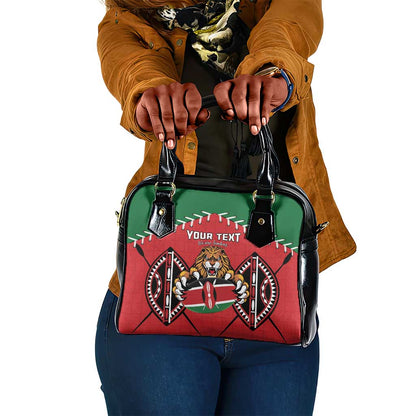 Custom Kenya Rugby Shoulder Handbag We Are Simbas