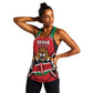 Custom Kenya Rugby Women Racerback Tank We Are Simbas
