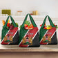 Personalised Kenya Grocery Bag Flag Style - African Pattern