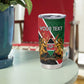 Personalised Kenya Tumbler Cup Flag Style - African Pattern